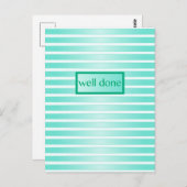 Goed gedaan Briefkaart (Voorkant / Achterkant)