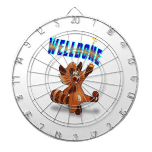 Goed gedaan dartbord