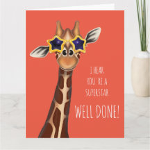 Goed gedaan, ik hoor dat je een SUPERSTAR-Kaart be