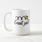 Goed gedaan! Koffie Mok cadeau voor medewerkers (Links)