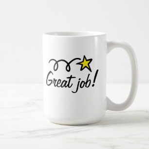 Goed gedaan! Koffie Mok cadeau voor medewerkers