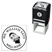 Goed gedaan leraar foto  zelfinktende stempel (In situ)