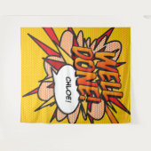 GOED GEDAAN Leuke Comic Book Foto Achtergrond Wandkleed (Voorkant (horizontaal))