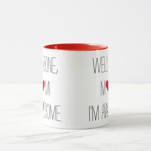 Goed gedaan Mam Grappig Quote Moederdag Thee Koffi Mok (Midden)