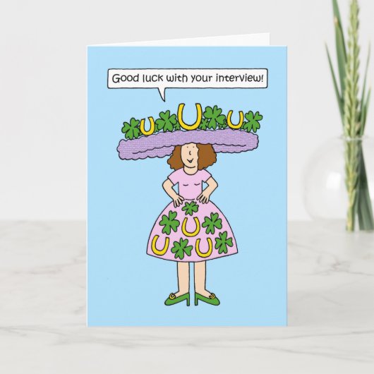 Goed gedaan met je interviews kaart (Voorkant)