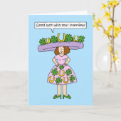 Goed gedaan met je interviews kaart (Gele Bloem)