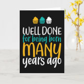 Goed gedaan om grappig te worden. kaart (Gele Bloem)