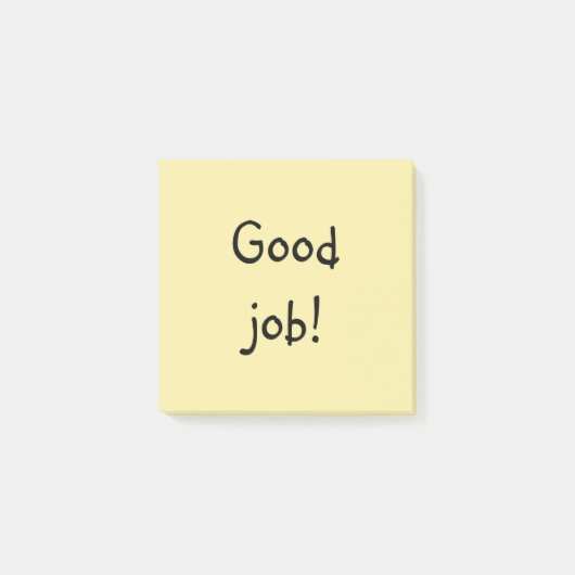 Goed gedaan! post-it® notes (Voorkant)