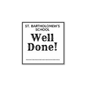 Goed gedaan Schoolleraar Markering huiswerk Rubberstempel (Afrduk)