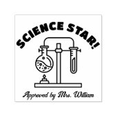 Goed gedaan Science Grading Aanmoediging Leraar Zelfinktende Stempel (Design)