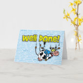 Goed gedaan - Skydive Kaart (Gele Bloem)