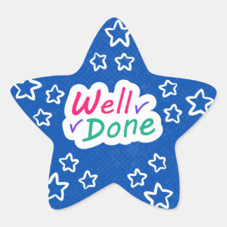 Goed gedaan Star Stickers - Docenten Ouders Sticke