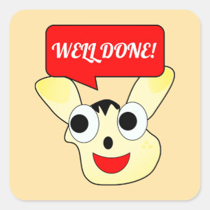 Goed gedaan Stickers