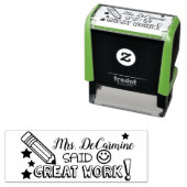 Goed gedaan! Teacher Stamp Zelfinktende Stempel (In situ)