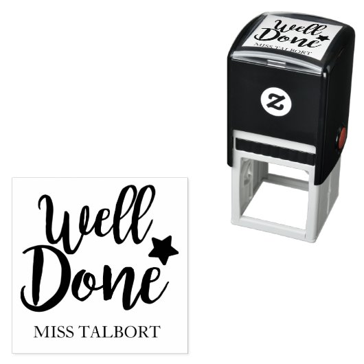 Goed gedaan Teacher stempel (In situ)