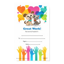 Goed gedaan! (Waardebewijs nr. 03)