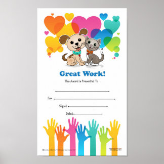 Goed gedaan! (Waardebewijs nr. 03) Poster