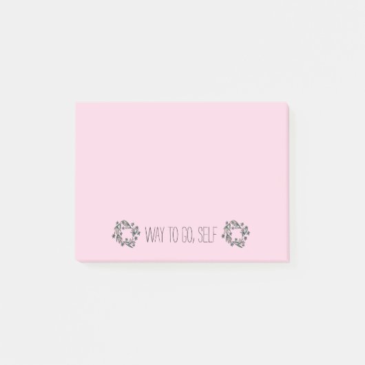 Goed gedaan, zelf post-it® notes (Voorkant)