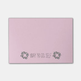 Goed gedaan, zelf post-it® notes