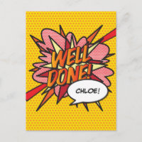 GOED GEDAN Fun Retro Stripboek Pop Art