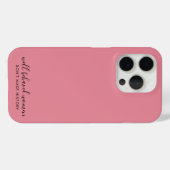 Goed gedragen vrouwen maken geschiedenis niet roze Case-Mate iPhone case (Achterkant (horizontaal))