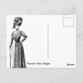 Goed gedragen vrouwen maken zelden Briefkaart gesc (Achterkant)