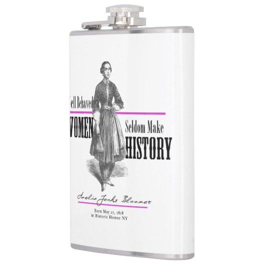 Goed gedragen vrouwen maken zelden een geschiedeni heupfles (Links)