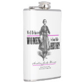 Goed gedragen vrouwen maken zelden een geschiedeni heupfles (Rechts)