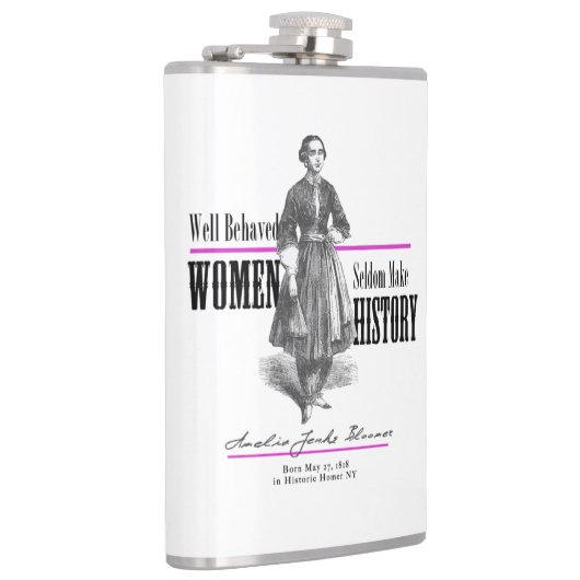 Goed gedragen vrouwen maken zelden een geschiedeni heupfles (Rechts)