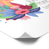 Goed gedragen vrouwen maken zelden Waterverf gesch Poster (Hoek)