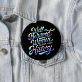 goed gedragen vrouwen ronde button 4,0 cm (In situ)