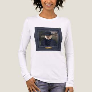 Goed geklede Bulldog Hoodie w / naambordhoodie Tri-Blend Shirt