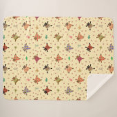 Goed geklede katten met funky plukjes sherpa deken (Voorkant (horizontaal))