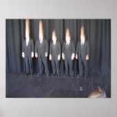 Goed geklede kunst poster (Voorkant)