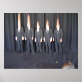 Goed geklede kunst poster