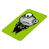 Goed gekleed monster magneet (Linkerzijde)