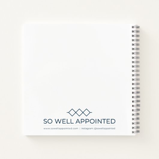 Goed gekozen notebook notitieboek (Achterkant)