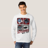 Goed gekruid gietijzer niet oud t-shirt (Voorkant volledig)