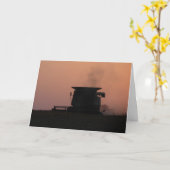 Goed gelachen met de oogst! kaart (Gele Bloem)