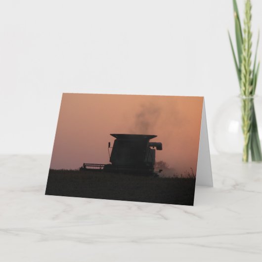 Goed gelachen met de oogst! kaart (Voorkant)