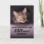 Goed gelachen met je CATaract-chirurgie Kaart (Voorkant)
