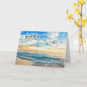 Goed gelachen op je reis vogels in het vliegveld kaart (Gele Bloem)