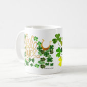 Goed gelachen ( St.Patricks Day ) Gift Coffee Mok (Voorkant links)