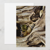 Goed gelag - Sepia Hoefijzer & Stump Aankondiging (Voorkant / Achterkant)