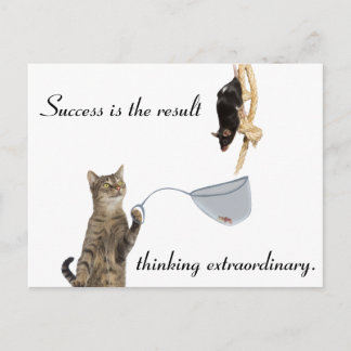 Goed geleend briefkaart