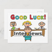 Goed geleend interview briefkaart (Voorkant / Achterkant)