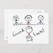 Goed geleend interview briefkaart (Voorkant / Achterkant)