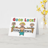 Goed geleend interview kaart (Gele Bloem)