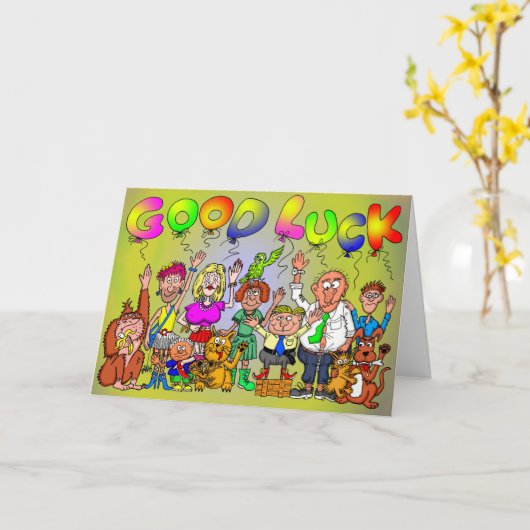 Goed geleend kaart (Gele Bloem)