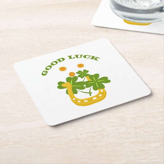 Goed geleend kartonnen onderzetters (Schuin)